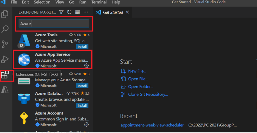 How to deploy an Angular application using visual studio code